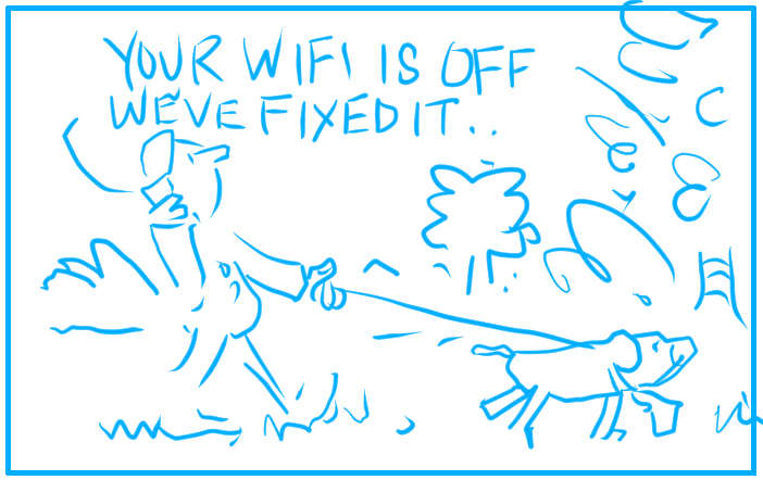 Nope! Our service is so smooth, that you won't notice a thing.